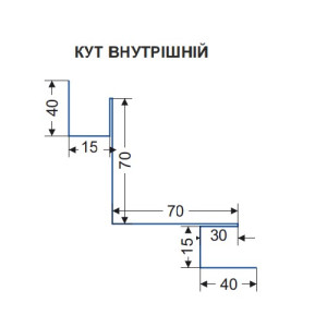 Кут внутрішній ПРЕМІУМ. Photo 2